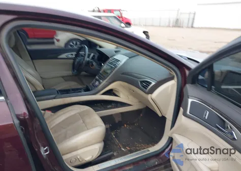 2017 Lincoln Mkz Reserve из США, поврежденный, VIN 3LN6L5ECXHR653640